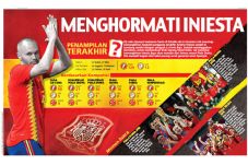 Menghormati Iniesta