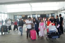 Arus Mudik di Bandara...