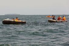 Kapal Tenggelam di Danau...