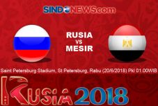 Preview Rusia vs Mesir:...