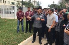 Tinjau Wisma Atlet Kemayoran,...