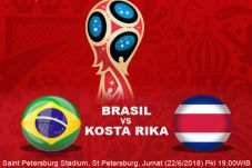 Susunan Pemain Brasil...