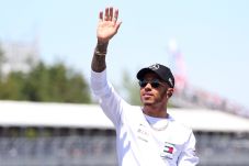 Fokus Lewis Hamilton...