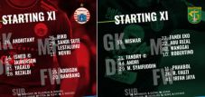 Susunan Pemain Persija...
