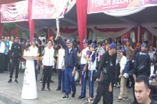 Torch Relay Asian Games...