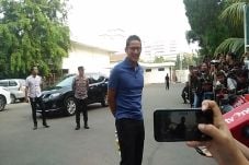 Tiba di RSPAD, Prabowo-Sandi...