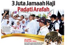 3 Juta Jamaah Haji Padati...
