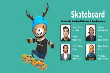 Atlet Skateboard Usia...