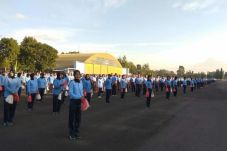 HUT ke-73 TNI, Ribuan...