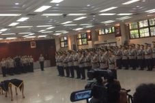 Polri Gelar Upacara...