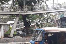 Dihantam Bus Transjakarta,...