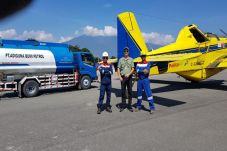 Pertamina Kerahkan Air...