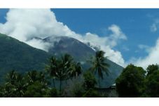 Gunung Gamalama di Ternate...