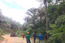 Pasca-Banjir, PLN Padangsidimpuan...