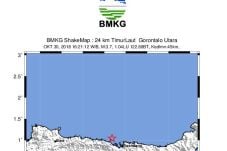 Gempa 3,7 SR Guncang...