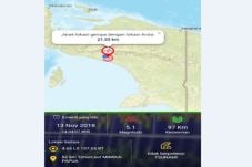 Gempa 5,1 Skala Richter...