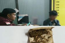 Simpan Ganja di Sepatu,...