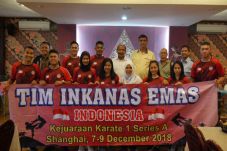 Pelepasan Tim Karate...