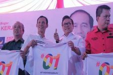 Resmikan Posko Pemenangan,...