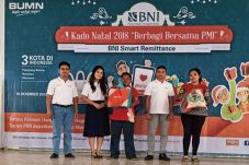 Jelang Natal 2018 BNI...