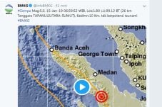 Gempa Bumi 5,0 SR Guncang...