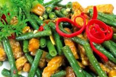 Tumis Tempe Kacang Panjang,...