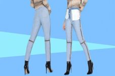 Celana Jeans Terbalik...
