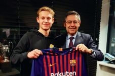 Frenkie De Jong ke Barcelona,...