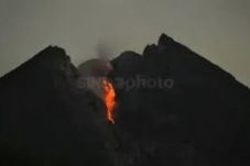 Merapi Luncurkan Guguran...