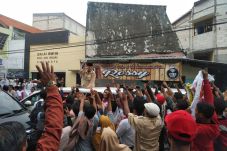 Capres Prabowo Hadir...