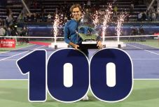 Roger Federer Rayakan...