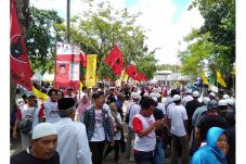 Ribuan Pendukung Jokowi-Maruf...