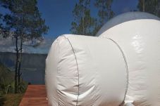 Bubble Tent Pertama...