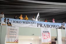Spanduk Joko Widodo...