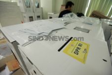 Kertas Suara DPR Blank,...