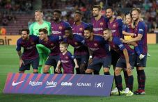 Perayaan Juara Barcelona...