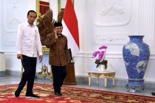 Bertemu Jokowi di Istana...