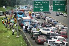 H+5 Lebaran Jalur Puncak...