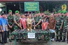 Kodim Tarakan-Satgas...