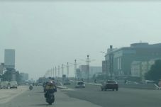 Kabut Asap di Pekanbaru...