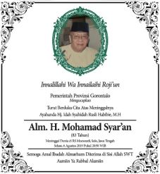 Ayahanda Istri Gubernur...