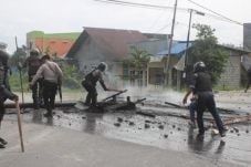 Rusuh di Mimika, Polisi...