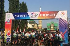 Gowes Nusantara di Purbalingga...