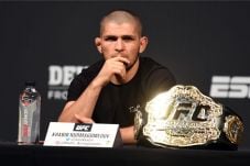 Khabib Nurmagomedov...