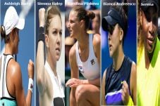 Andreescu Melonjak Posisi...
