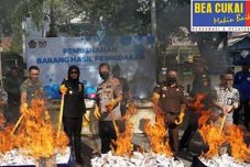 Bea Cukai Ternate Musnahkan...