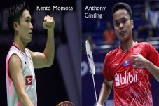 Anthony Ginting vs Kento...