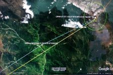 Lokasi Serpihan Pesawat...