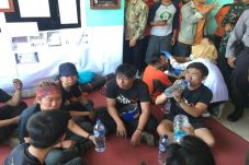 Pendaki di Gunung Raung...