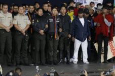 Demonstran Ekuador Tawan...